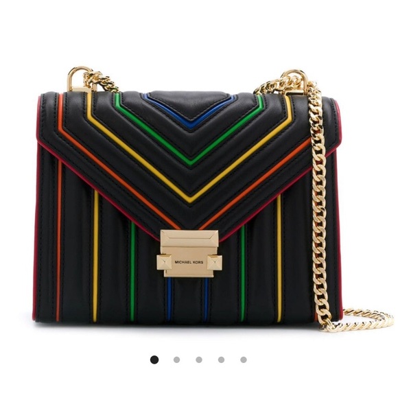 rainbow michael kors purse